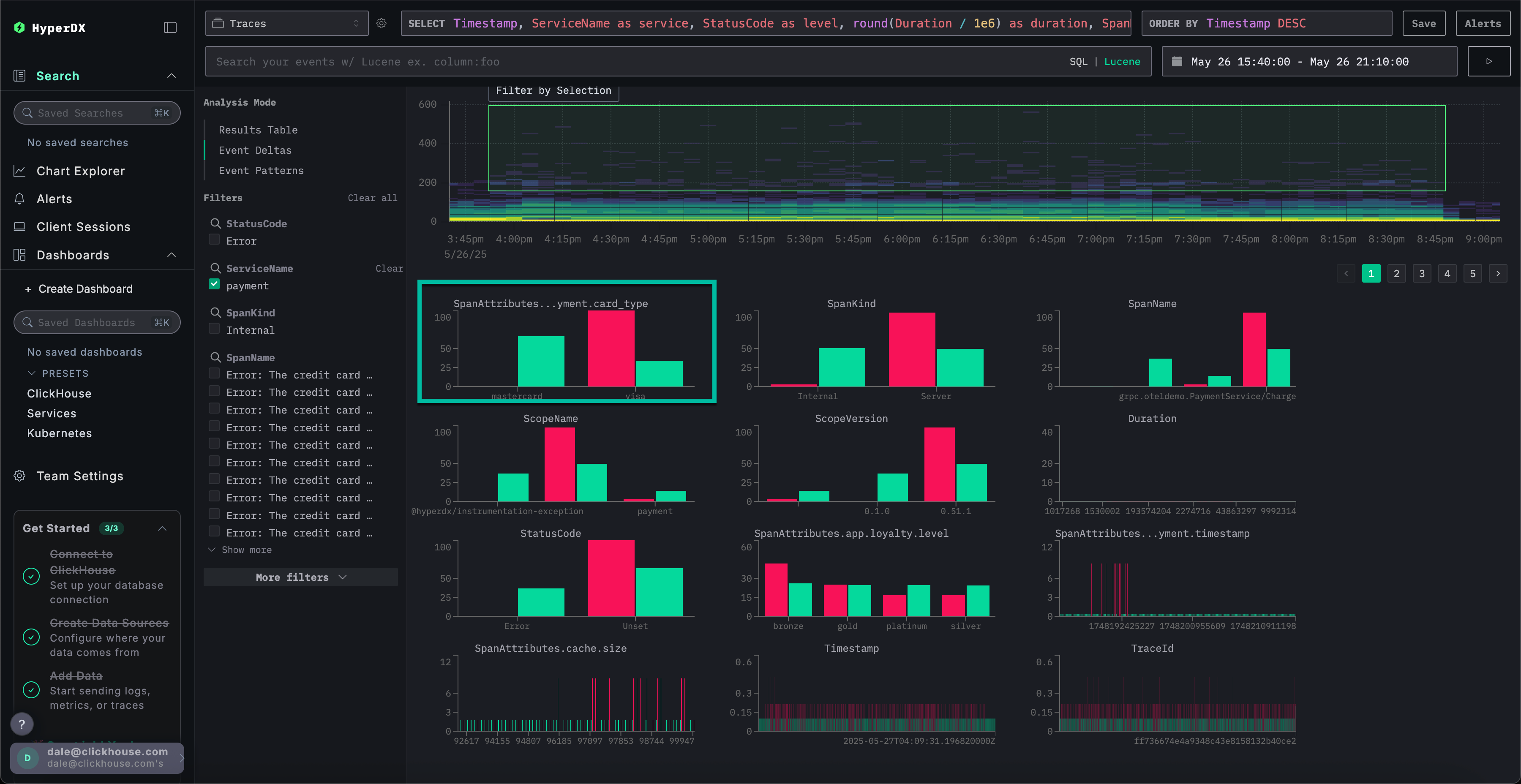 Дельты событий (Event Deltas)